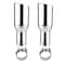 Spec-D Tuning Universal Muffler Tip- B Style- Chrome 2.5 Inlet 3.75In Outlet MF-TPA002 - alternate 4